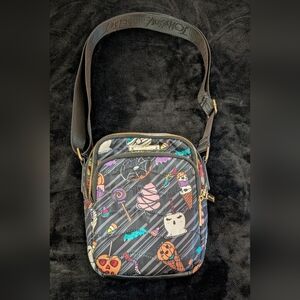 Betsey Johnson Adjustable Halloween Candy Crossbody Bag Purse